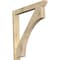 Ekena Millwork Westlake Slat Rough Sawn Outlooker, Douglas Fir, 6"W x 44"D x 44"H OUT06X44X44WTL06RDF - alternate 1
